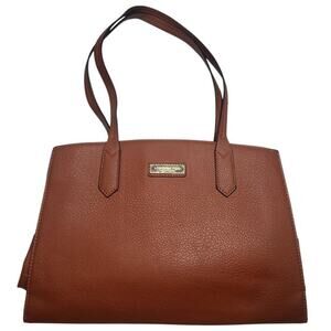 Brown London Fog tote bag